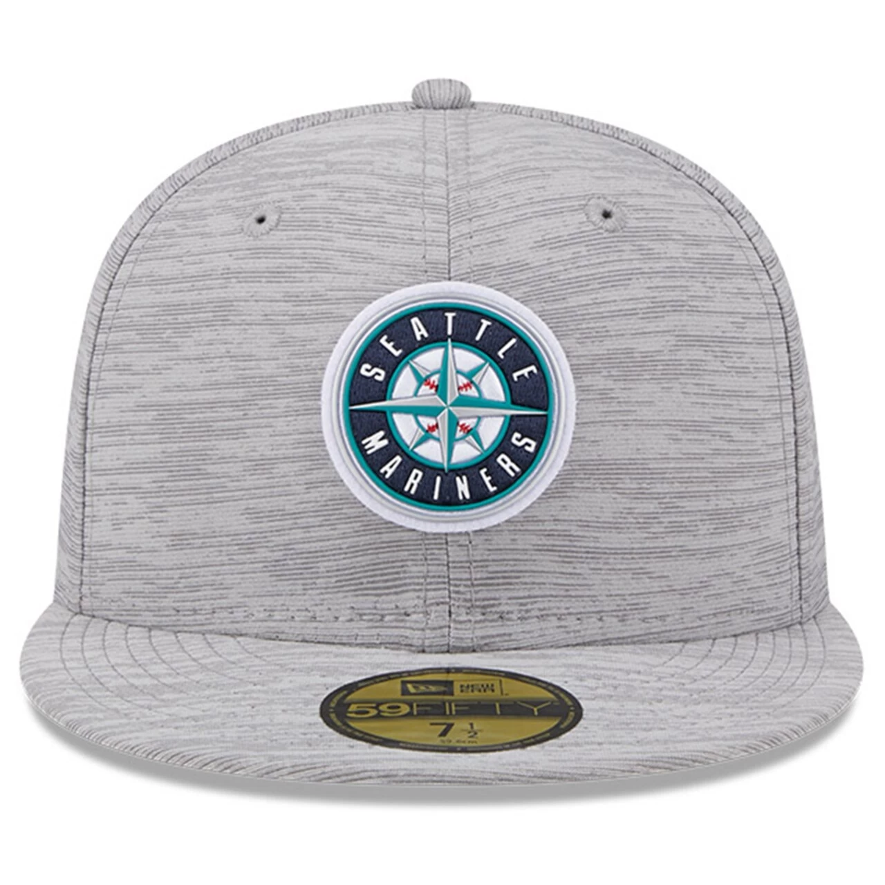 Men's Seattle Mariners New Era Gray 2023 Clubhouse 59FIFTY Fitted Hat - Image 2