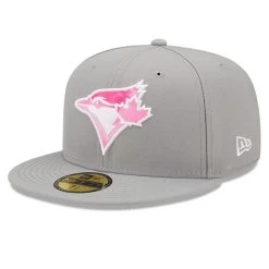 Men's Toronto Blue Jays New Era Gray 2022 Mother's Day On-Field 59FIFTY Fitted Hat