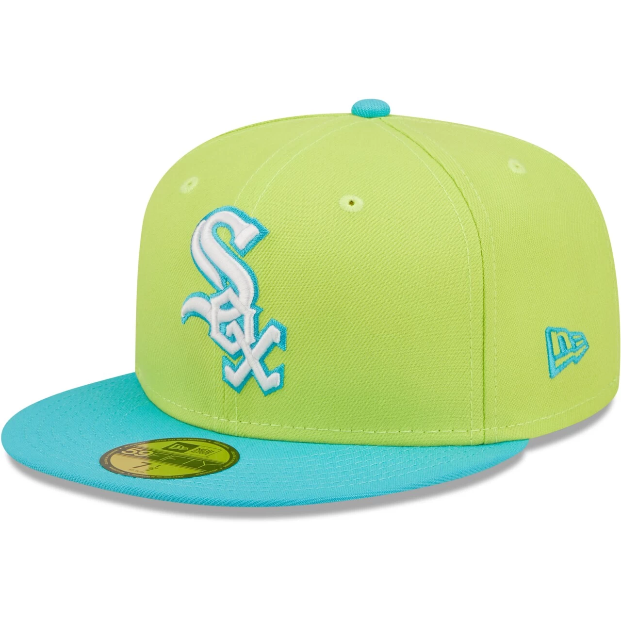 Men's Chicago White Sox New Era Green 2003 MLB All-Star Game Cyber Vice 59FIFTY Fitted Hat - Image 3