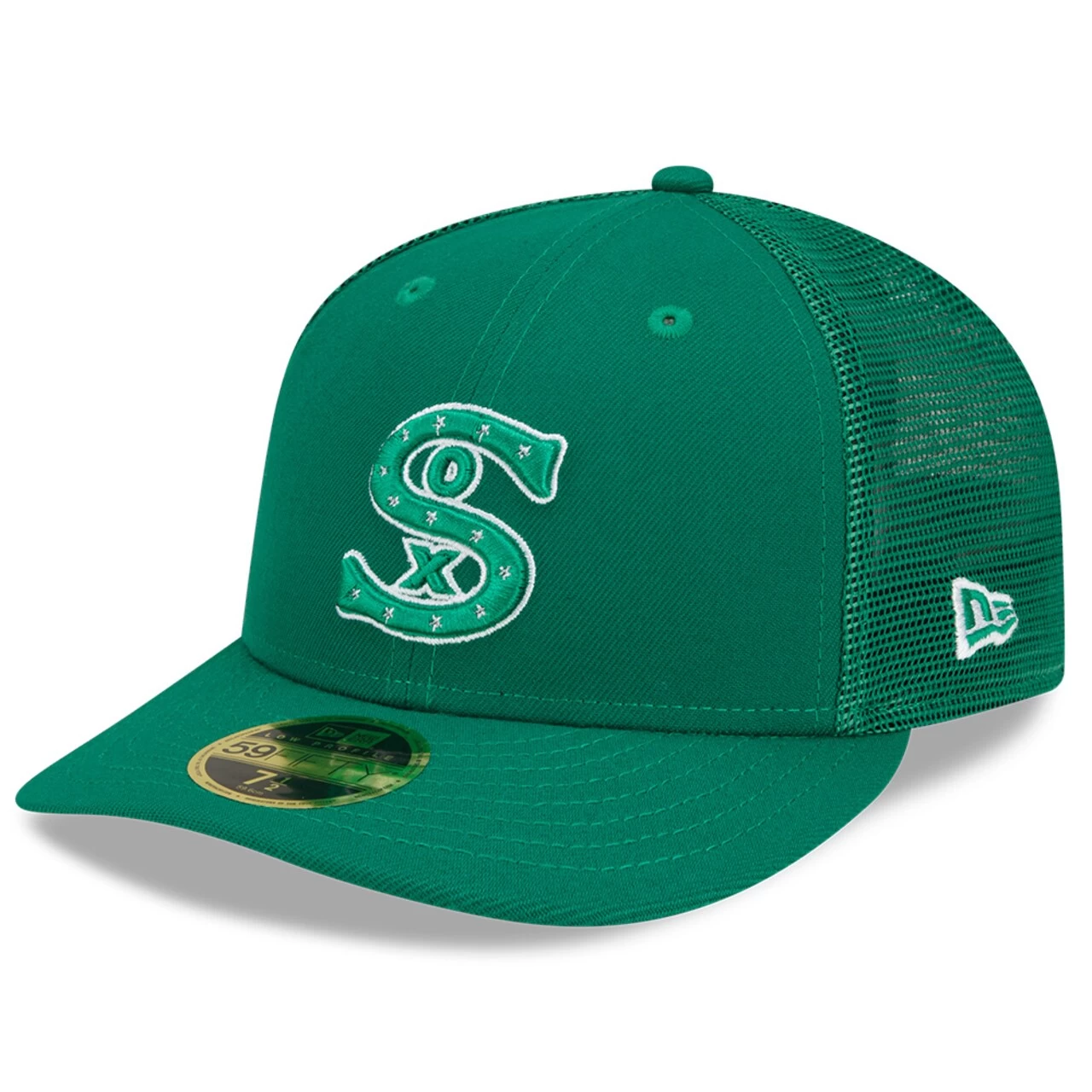 Men's Chicago White Sox New Era Green 2022 St. Patrick's Day Low Profile 59FIFTY Fitted Hat