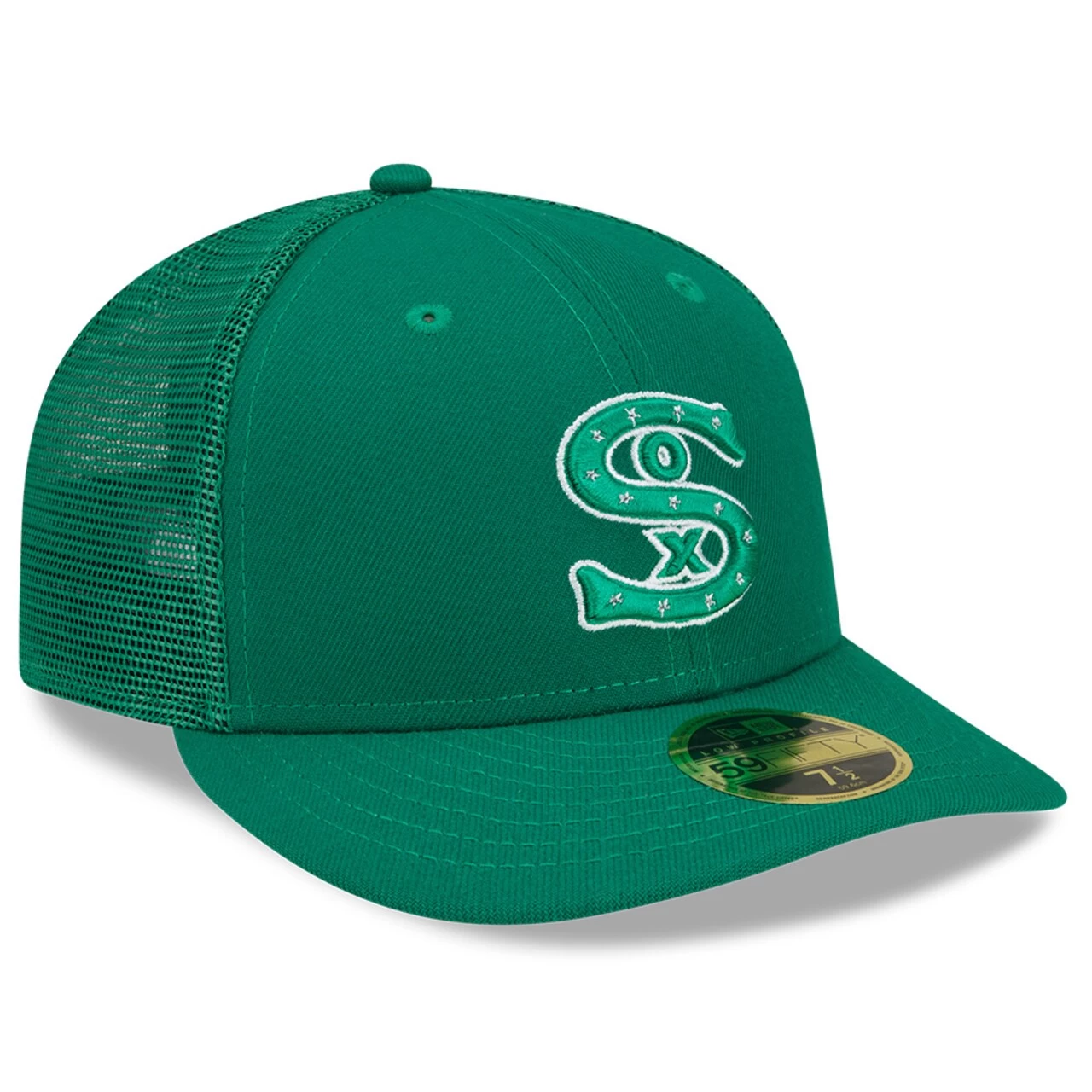 Men's Chicago White Sox New Era Green 2022 St. Patrick's Day Low Profile 59FIFTY Fitted Hat - Image 3
