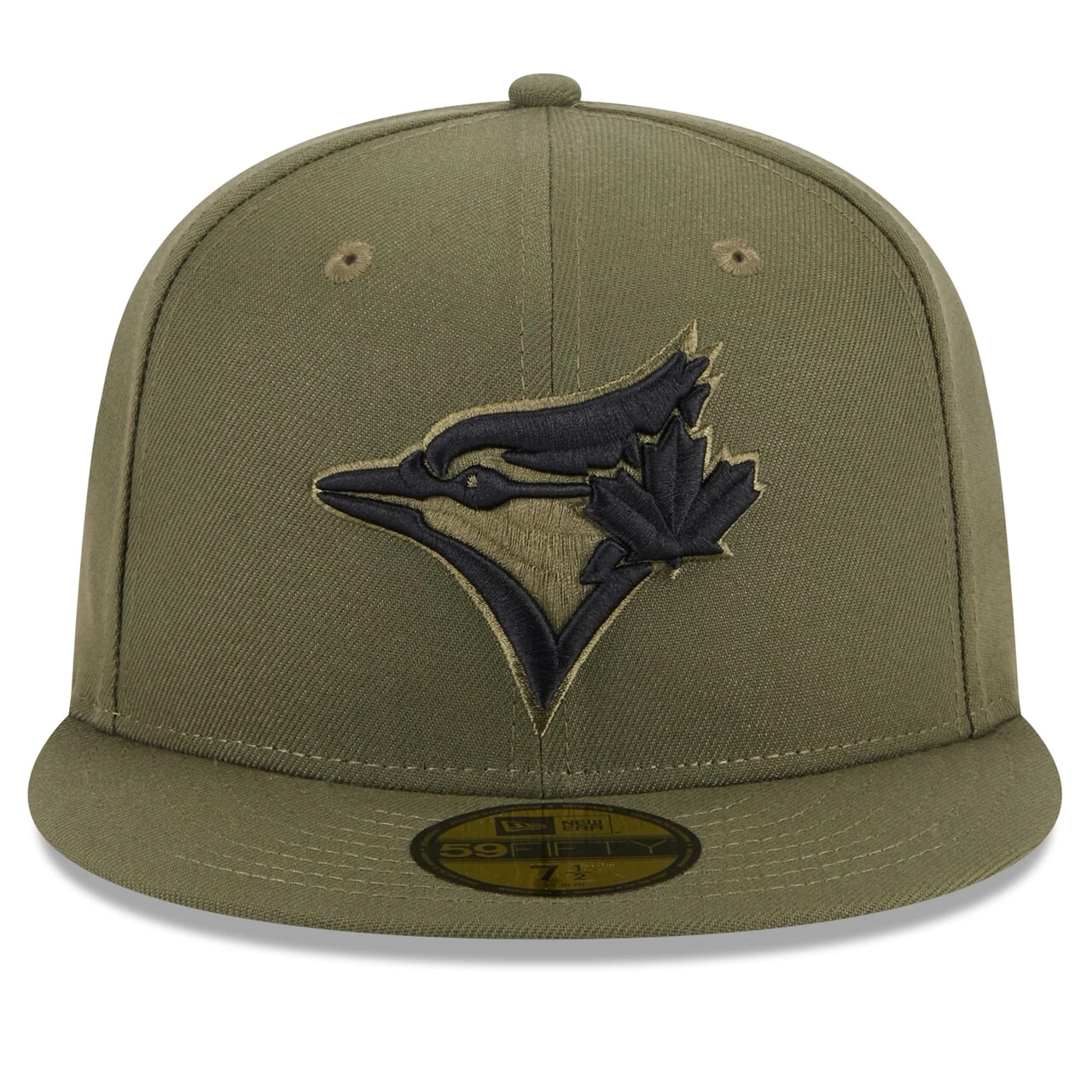 Men's Toronto Blue Jays New Era Green 2023 Armed Forces Day On-Field 59FIFTY Fitted Hat - Image 2