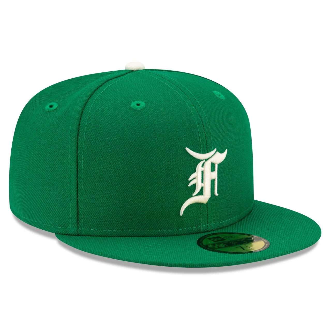 Men's MLB New Era Kelly Green Fear Of God Essentials 59FIFTY Fitted Hat - Image 3