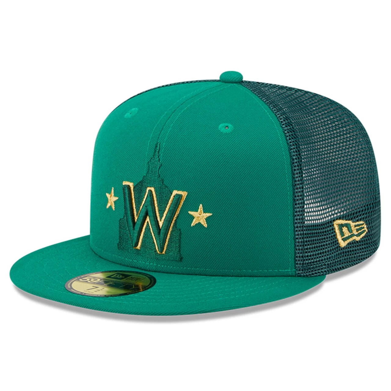 Men's Washington Nationals New Era Kelly Green 2023 St. Patrick's Day 59FIFTY Fitted Hat