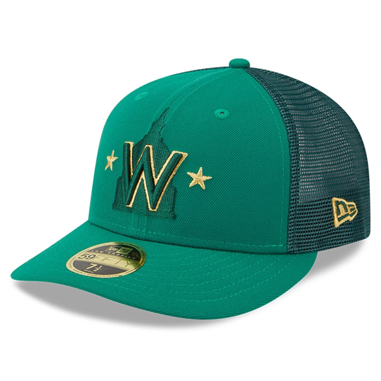Men's Washington Nationals New Era Kelly Green 2023 St. Patrick's Day Low Profile 59FIFTY Fitted Hat