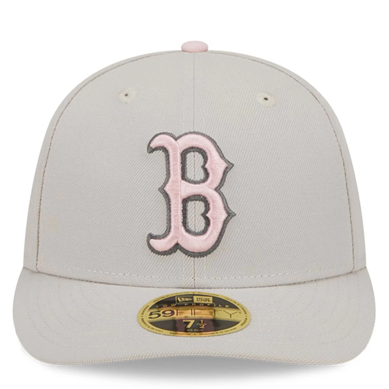 Men's Boston Red Sox New Era Khaki 2023 Mother's Day Low Profile 59FIFTY Fitted Hat - Image 2