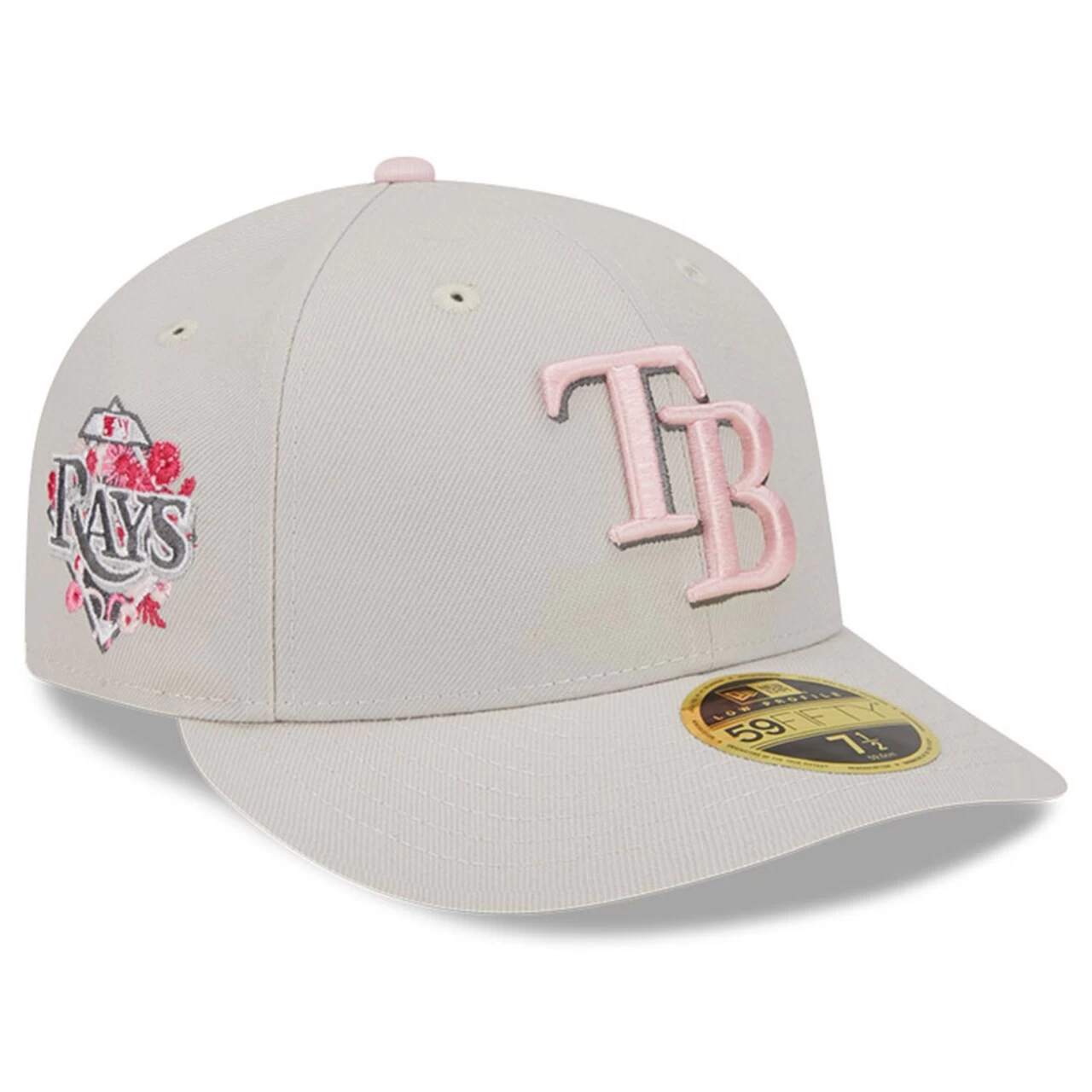 Men's Tampa Bay Rays New Era Khaki 2023 Mother's Day Low Profile 59FIFTY Fitted Hat