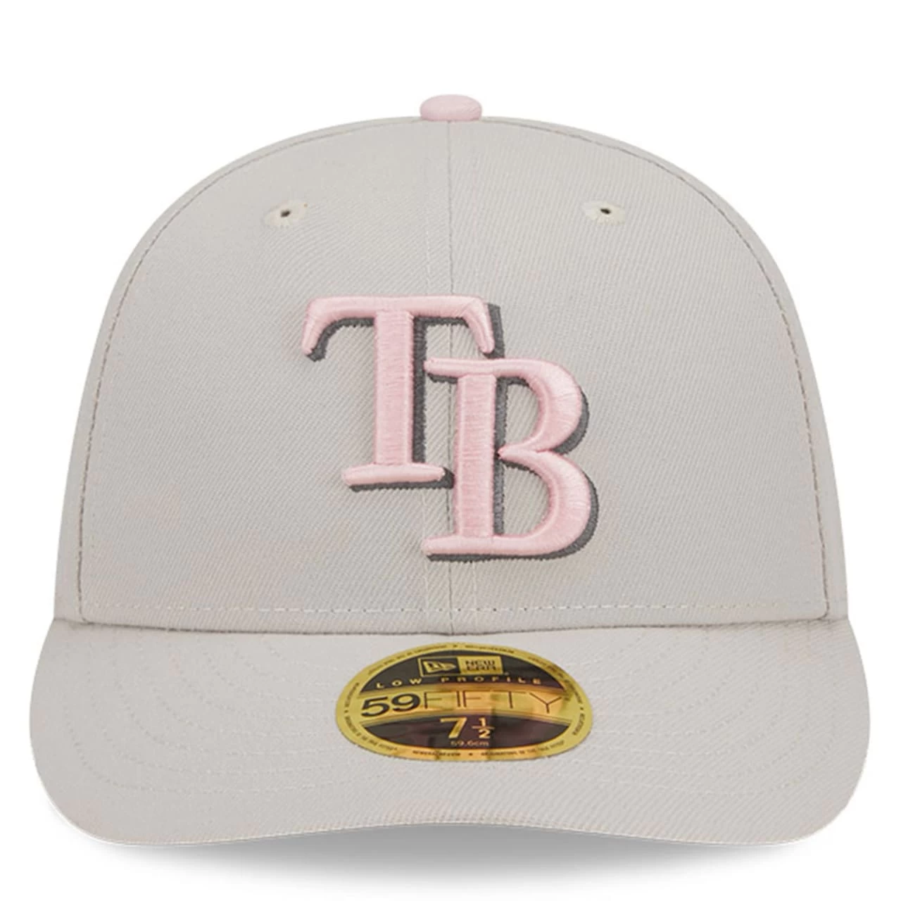 Men's Tampa Bay Rays New Era Khaki 2023 Mother's Day Low Profile 59FIFTY Fitted Hat - Image 2