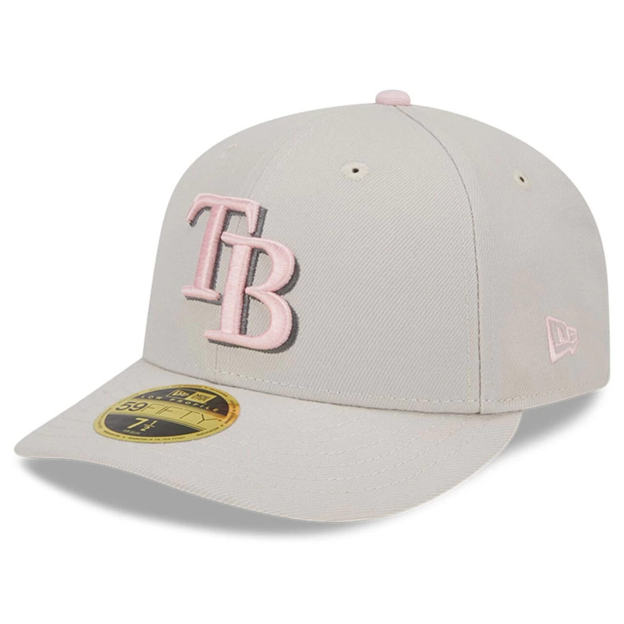Men's Tampa Bay Rays New Era Khaki 2023 Mother's Day Low Profile 59FIFTY Fitted Hat - Image 3