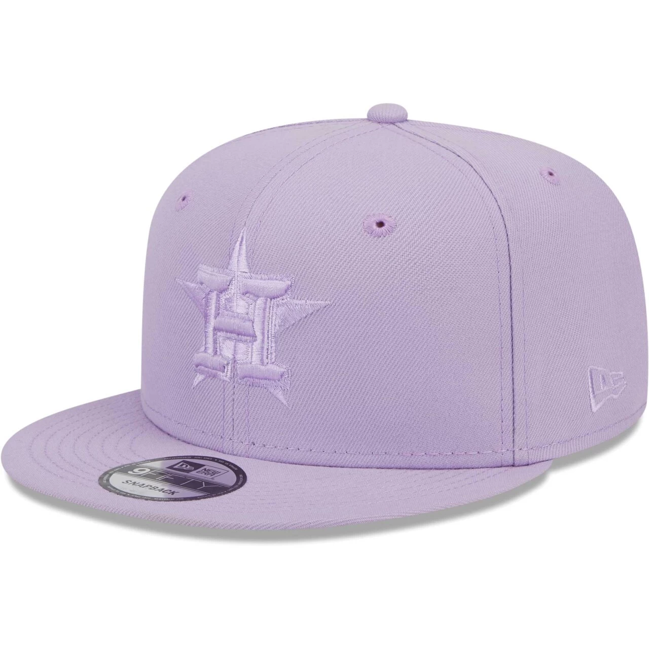 Men's Houston Astros New Era Lavender Spring Color Basic 9FIFTY Snapback Hat