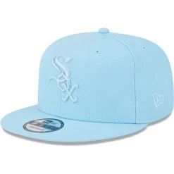 Men's Chicago White Sox New Era Light Blue Spring Color Basic 9FIFTY Snapback Hat