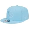 Men's Tampa Bay Rays New Era Light Blue Spring Color Basic 9FIFTY Snapback Hat