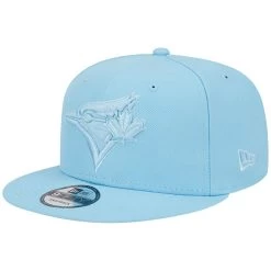 Men's Toronto Blue Jays New Era Light Blue Spring Color Basic 9FIFTY Snapback Hat