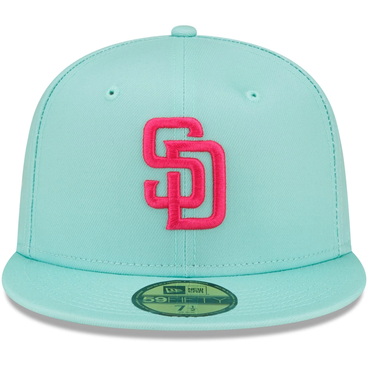 Men's San Diego Padres New Era Mint 2022 City Connect 59FIFTY Fitted Hat - Image 2