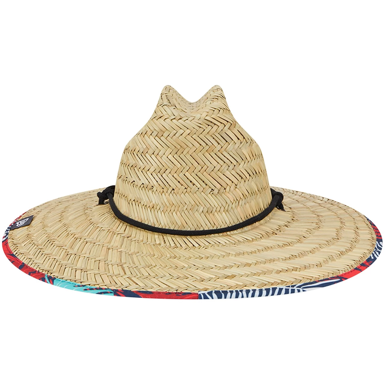 Men's Boston Red Sox New Era Natural 2023 Spring Training Floral Straw Hat - Image 2