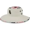 Men's Chicago White Sox New Era Natural Retro Beachin' Bucket Hat