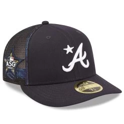 Men's Atlanta Braves New Era Navy 2022 MLB All-Star Game Workout Low Profile 59FIFTY Fitted Hat