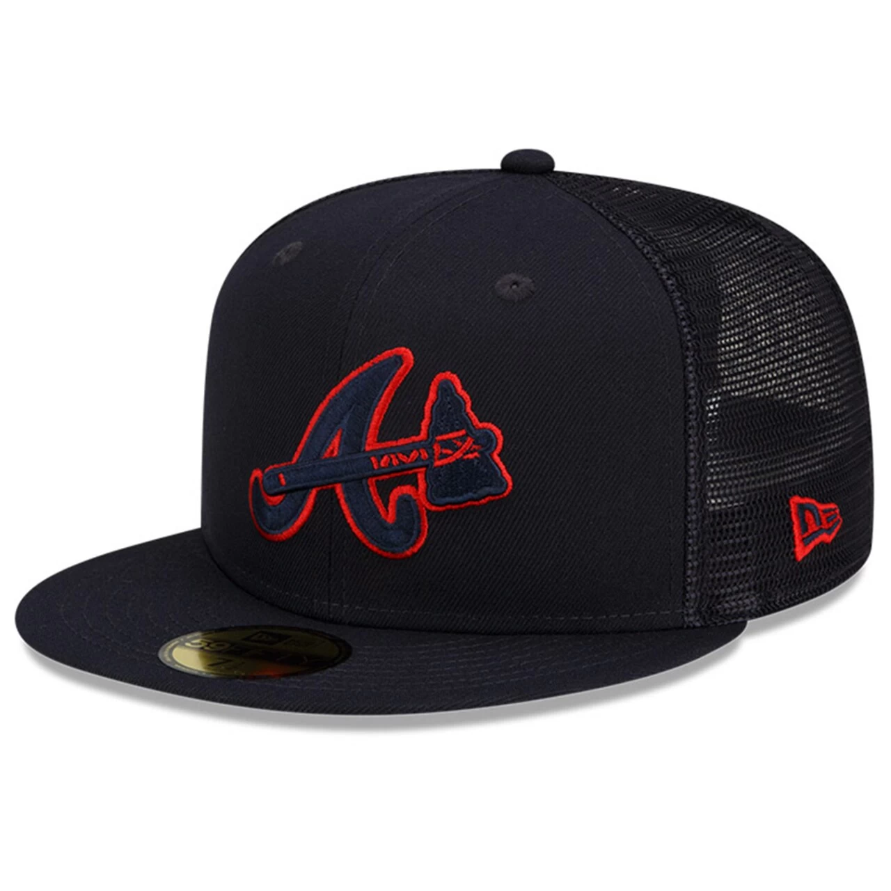 Men's Atlanta Braves New Era Navy 2023 Batting Practice 59FIFTY Fitted Hat