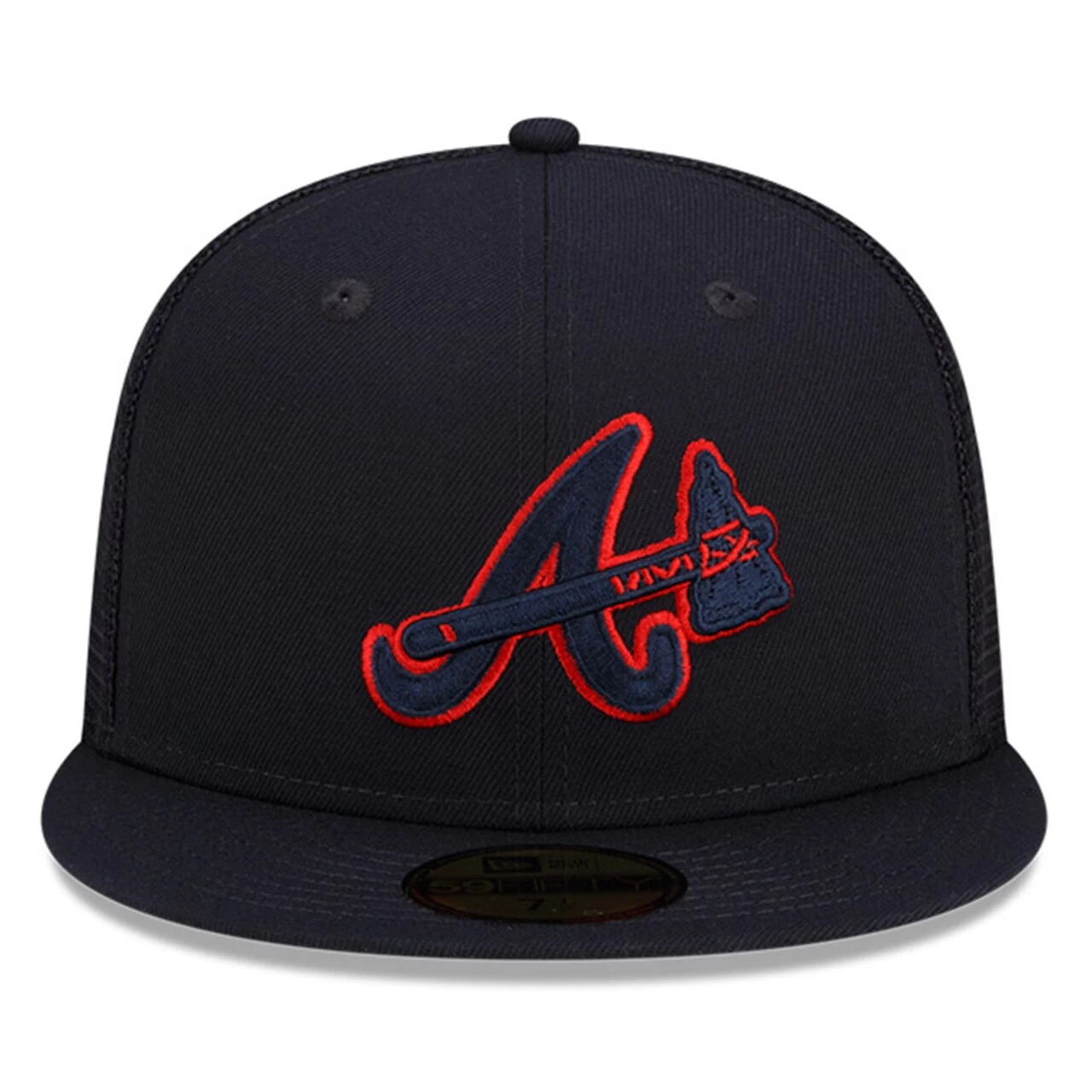 Men's Atlanta Braves New Era Navy 2023 Batting Practice 59FIFTY Fitted Hat - Image 2