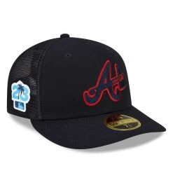 Men's Atlanta Braves New Era Navy 2023 Spring Training Low Profile 59FIFTY Fitted Hat