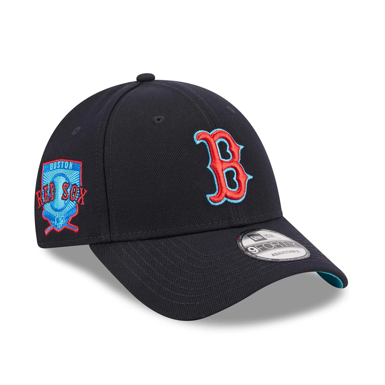 Men's Boston Red Sox New Era Navy 2023 MLB Father's Day 9FORTY Adjustable Hat