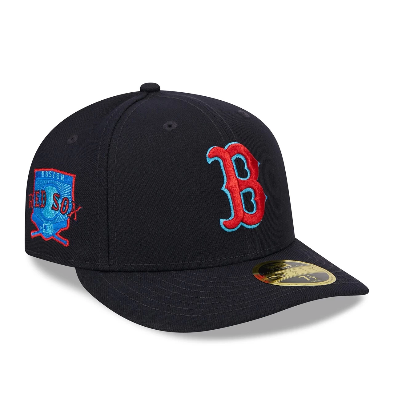 Men's Boston Red Sox New Era Navy 2023 MLB Father's Day Low Profile 59FIFTY Fitted Hat