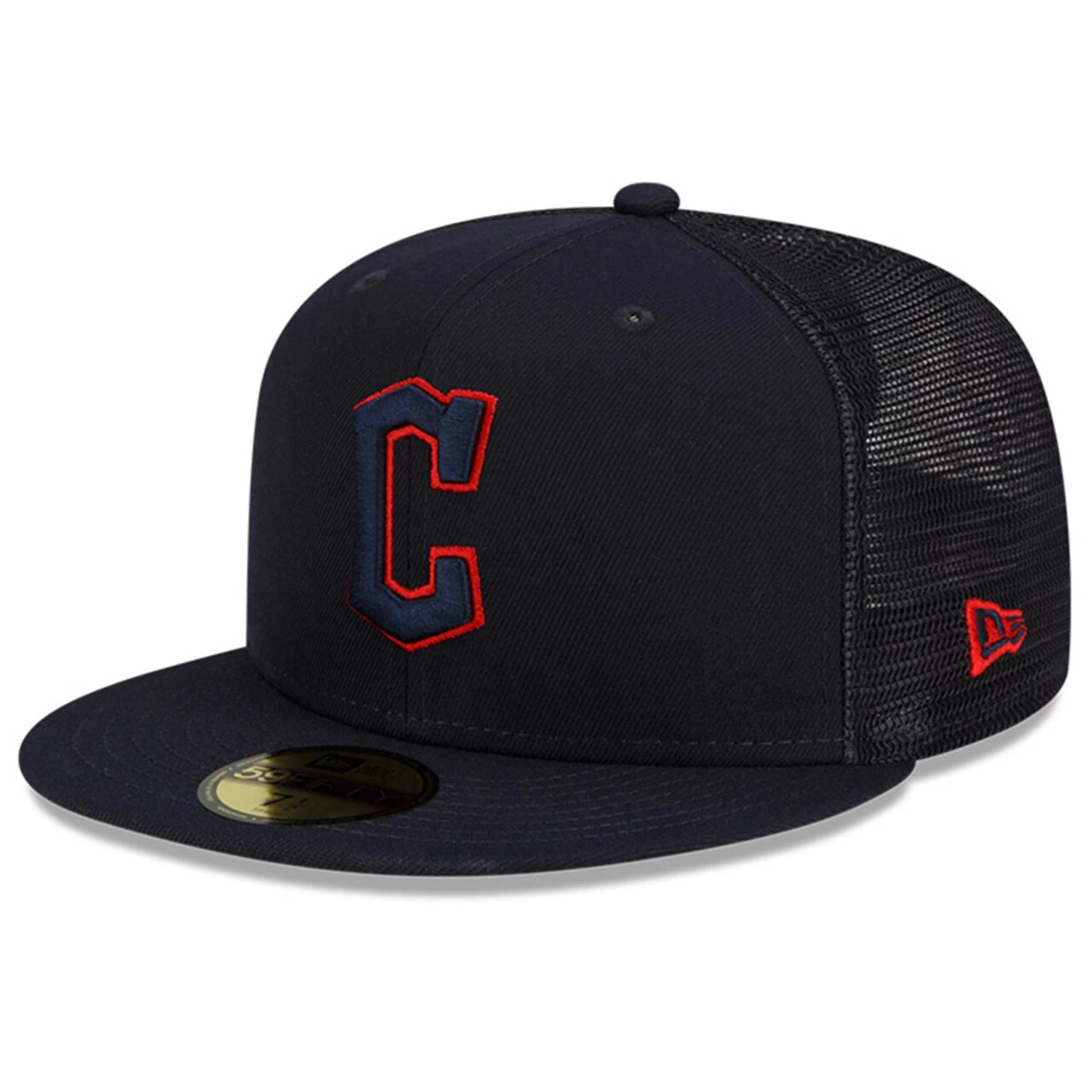 Men's Cleveland Guardians New Era Navy 2023 Batting Practice 59FIFTY Fitted Hat