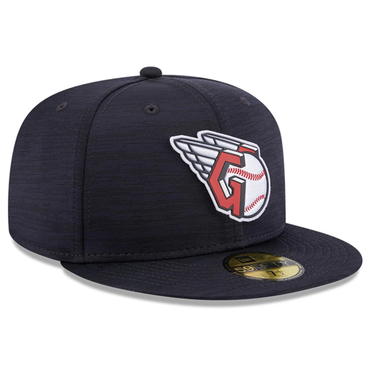 Men's Cleveland Guardians New Era Navy 2023 Clubhouse 59FIFTY Fitted Hat - Image 3