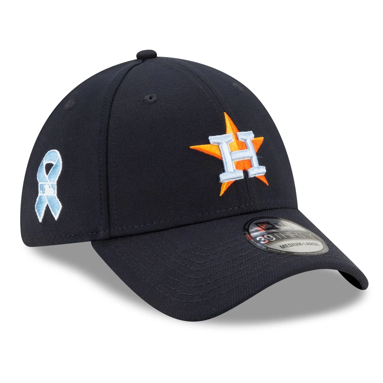 Men's Houston Astros New Era Navy 2021 Father's Day 39THIRTY Flex Hat