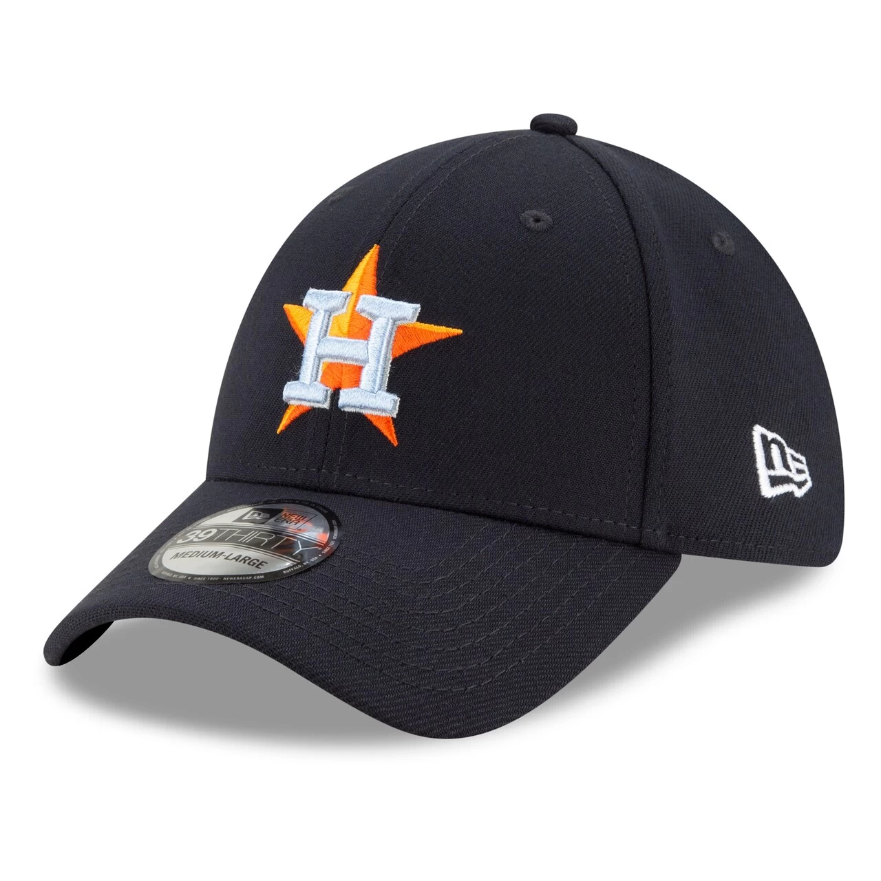 Men's Houston Astros New Era Navy 2021 Father's Day 39THIRTY Flex Hat - Image 3