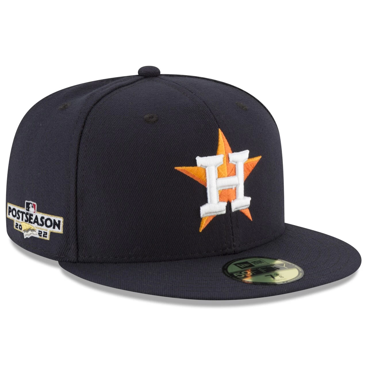 Men's Houston Astros New Era Navy 2022 Postseason Game Side Patch 59FIFTY Fitted Hat