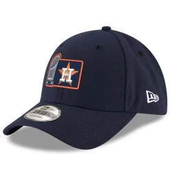 Men's Houston Astros New Era Navy 2022 World Series Champions Trophy 9FORTY Adjustable Hat
