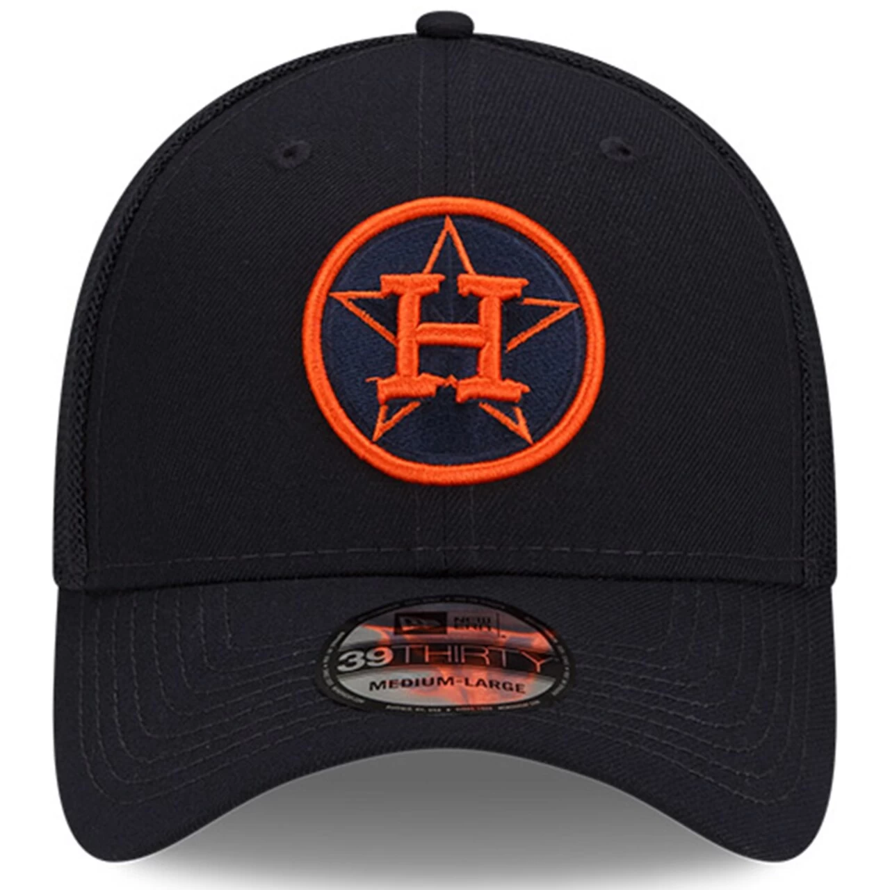 Men's Houston Astros New Era Navy 2023 Batting Practice 39THIRTY Flex Hat - Image 2