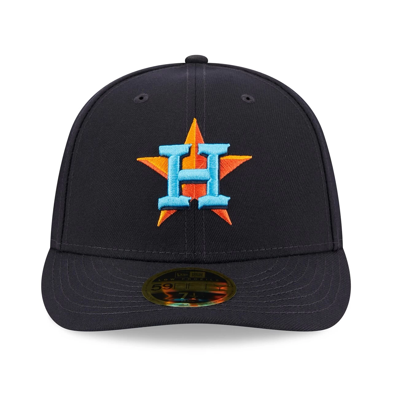 Men's Houston Astros New Era Navy 2023 MLB Father's Day Low Profile 59FIFTY Fitted Hat - Image 2