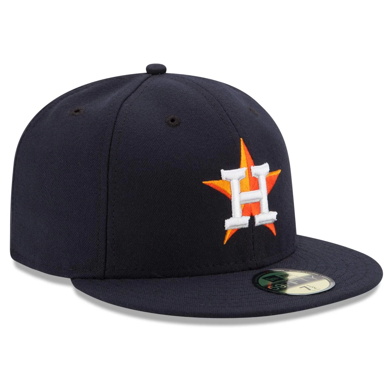 Men's Houston Astros New Era Navy Home Authentic Collection On Field 59FIFTY Performance Fitted Hat - Image 3