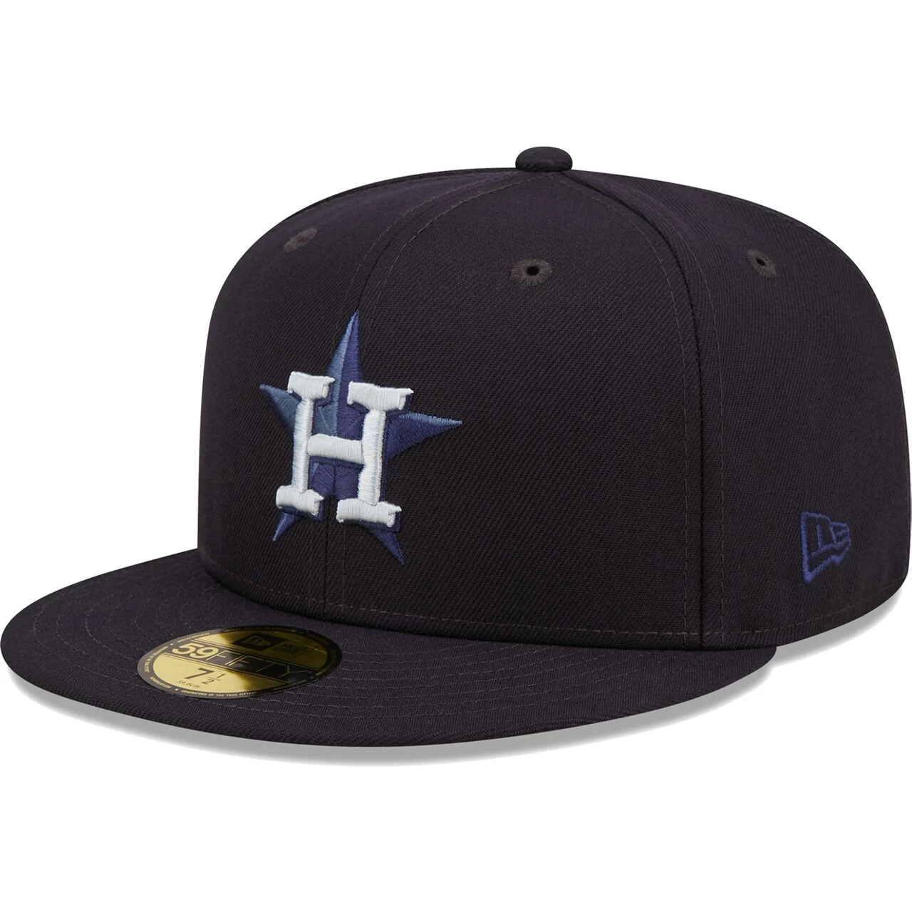 Men's Houston Astros New Era Navy Monochrome Camo 59FIFTY Fitted Hat