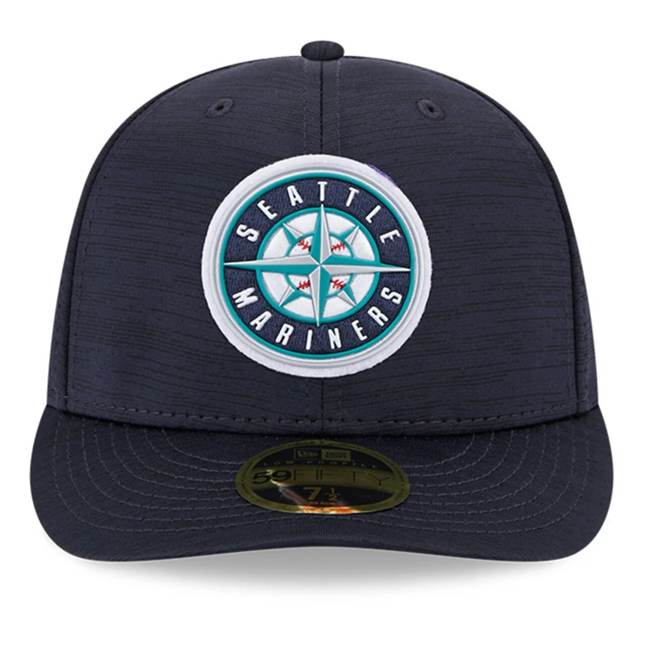 Men's Seattle Mariners New Era Navy 2023 Clubhouse Low Profile 59FIFTY Fitted Hat - Image 2