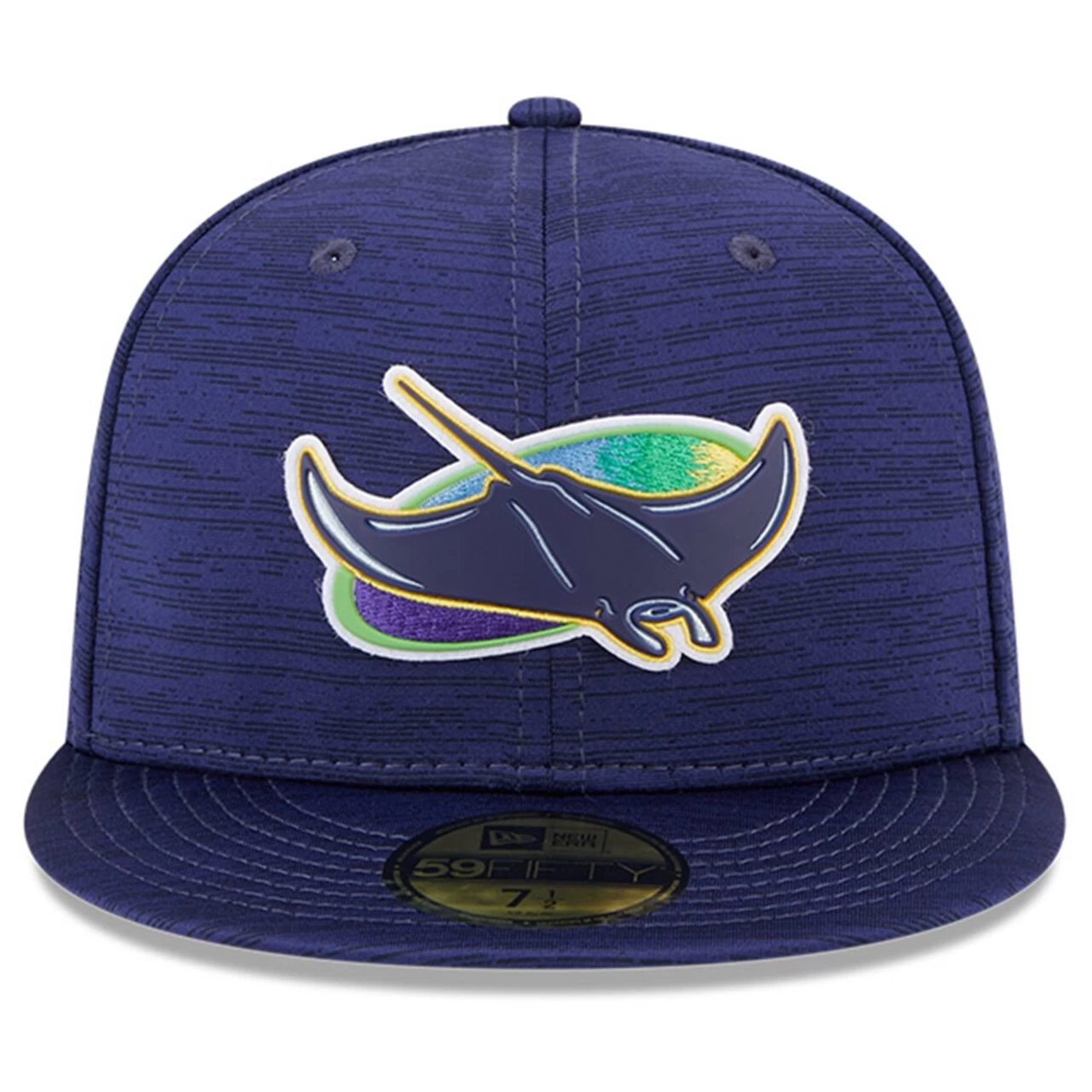 Men's Tampa Bay Rays New Era Navy 2023 Clubhouse 59FIFTY Fitted Hat - Image 2
