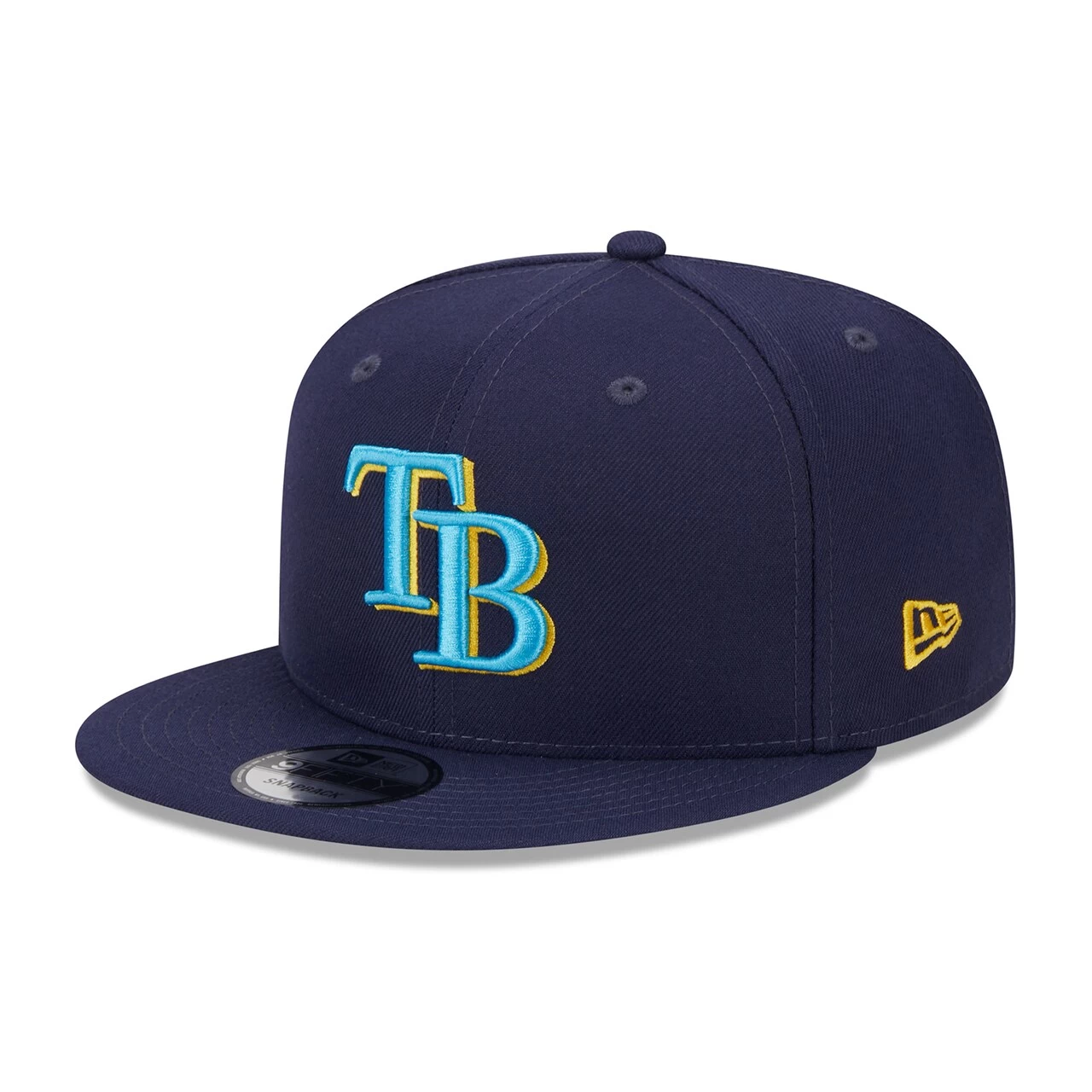Men's Tampa Bay Rays New Era Navy 2023 MLB Father's Day 9FIFTY Snapback Hat - Image 3
