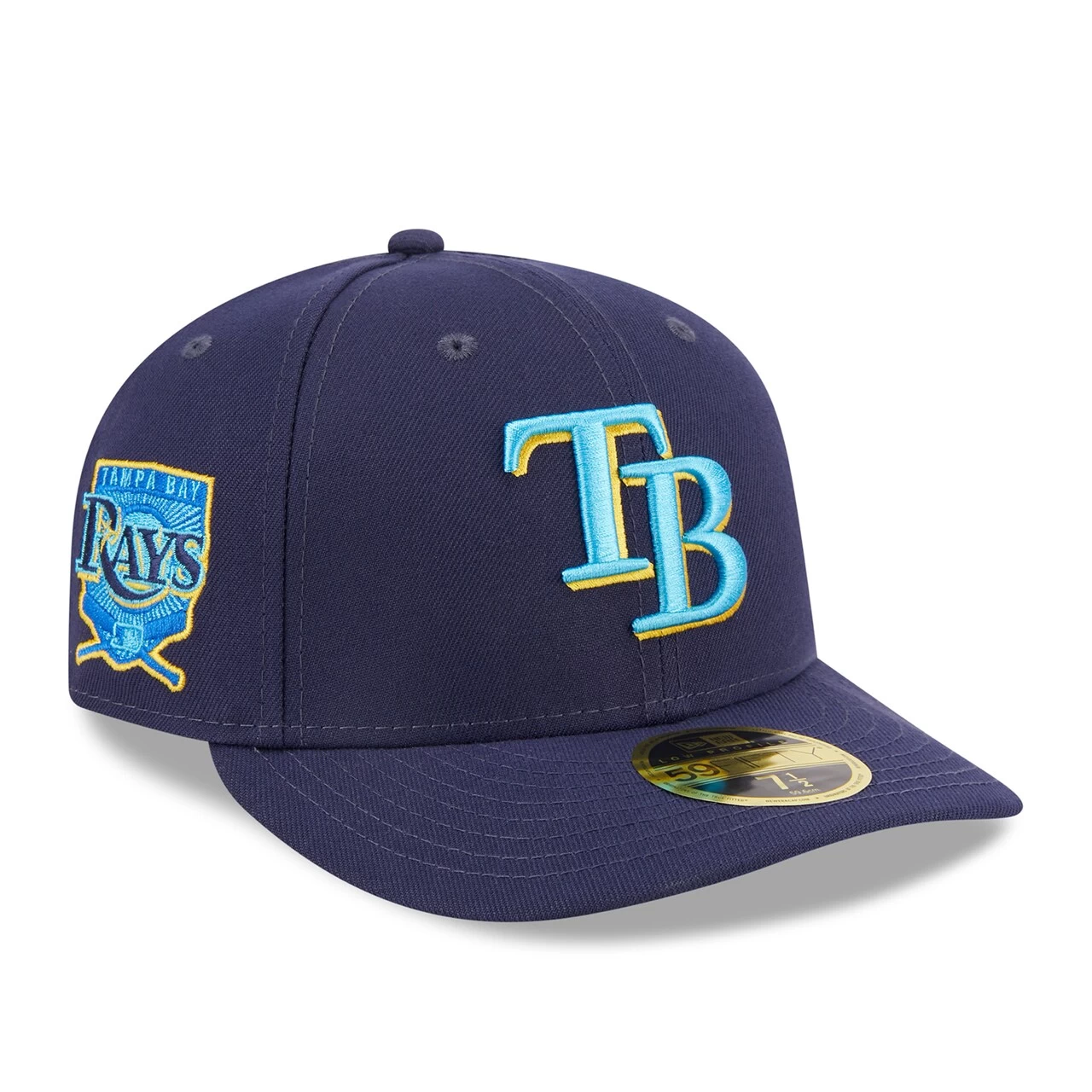 Men's Tampa Bay Rays New Era Navy 2023 MLB Father's Day Low Profile 59FIFTY Fitted Hat