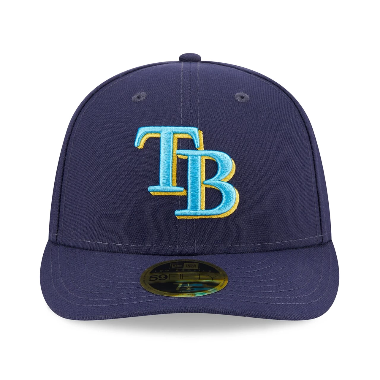 Men's Tampa Bay Rays New Era Navy 2023 MLB Father's Day Low Profile 59FIFTY Fitted Hat - Image 2