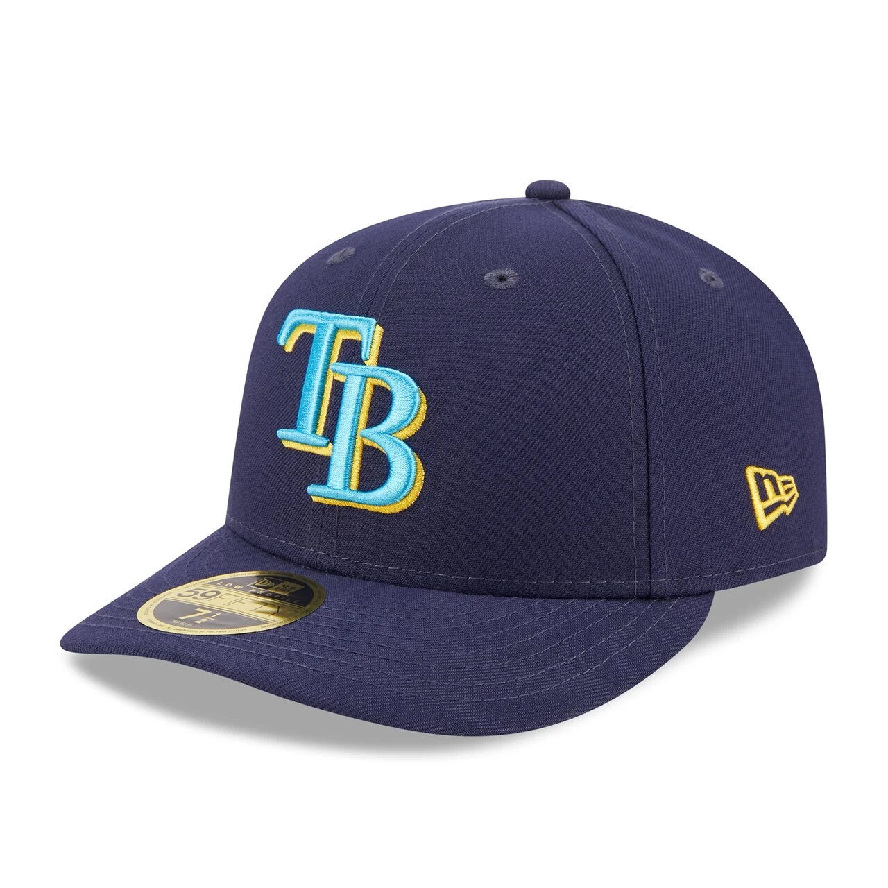 Men's Tampa Bay Rays New Era Navy 2023 MLB Father's Day Low Profile 59FIFTY Fitted Hat - Image 3