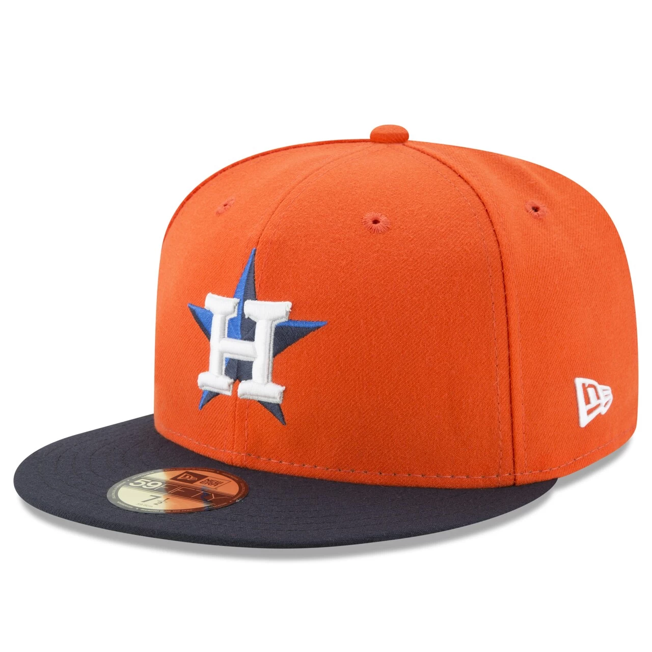 Men's Houston Astros New Era Orange 2022 Postseason Side Patch 59FIFTY Fitted Hat - Image 3