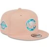 Men's Houston Astros New Era Pink Sky Aqua Undervisor 9FIFTY Snapback Hat