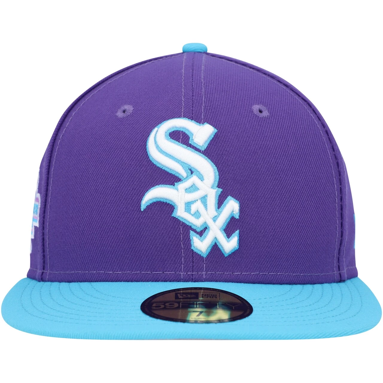 Men's Chicago White Sox New Era Purple Vice 59FIFTY Fitted Hat - Image 2