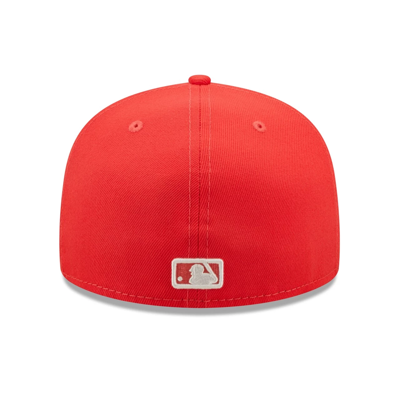 Men's Chicago Cubs New Era Red Lava Highlighter Logo 59FIFTY Fitted Hat - Image 4