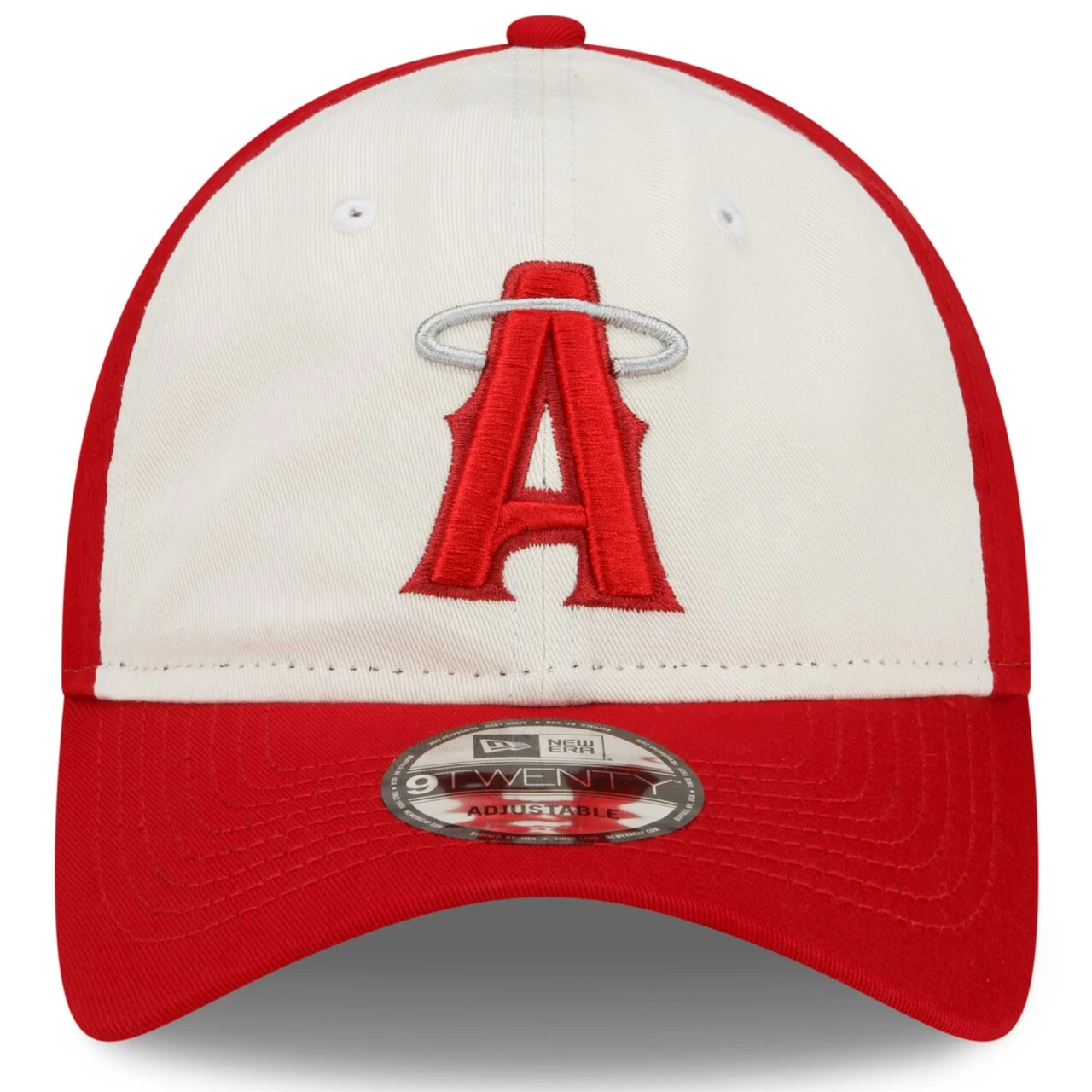Men's Los Angeles Angels New Era Red 2022 City Connect 9TWENTY Adjustable Hat - Image 2