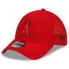 Men's Los Angeles Angels New Era Red 2023 Batting Practice 39THIRTY Flex Hat
