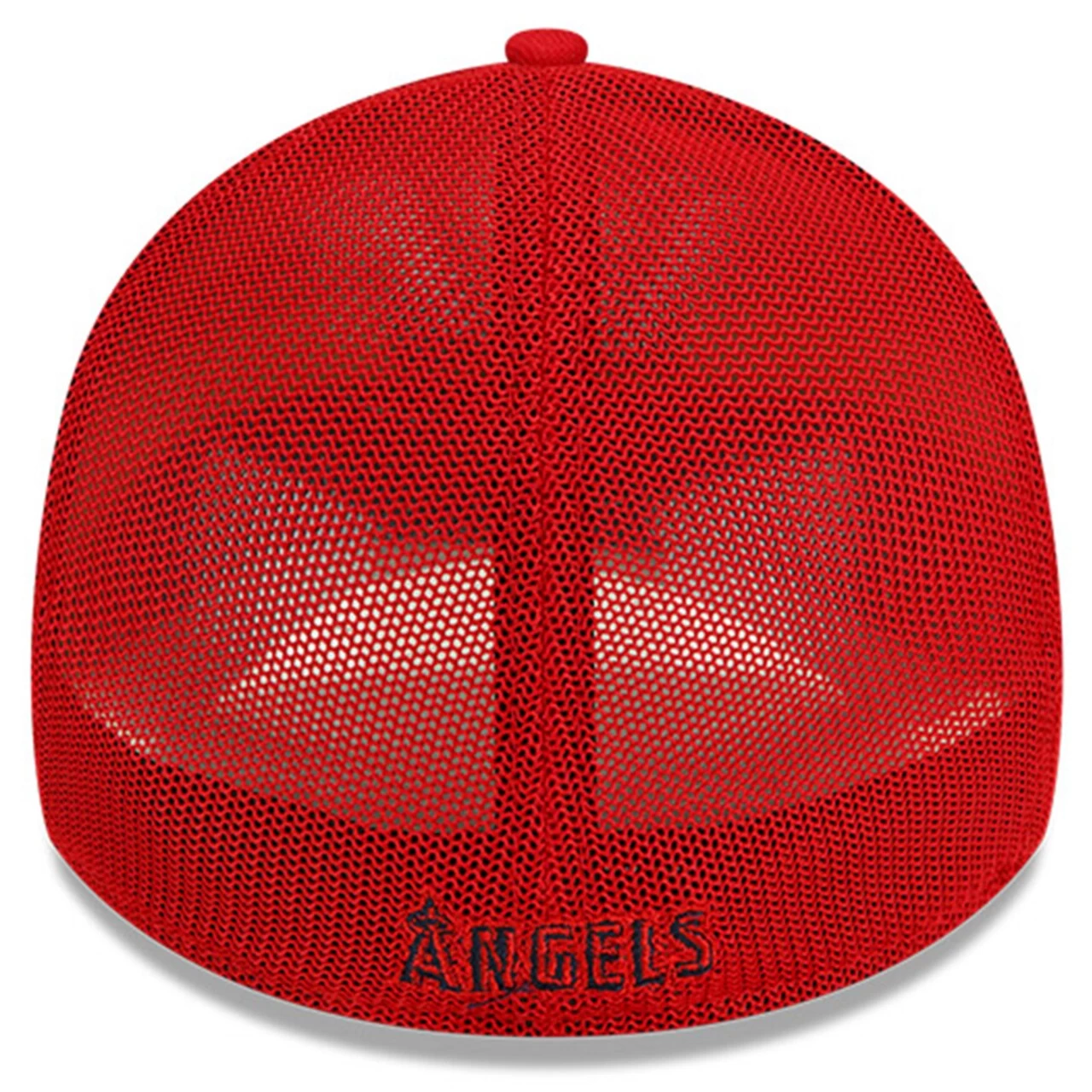 Men's Los Angeles Angels New Era Red 2023 Batting Practice 39THIRTY Flex Hat - Image 4