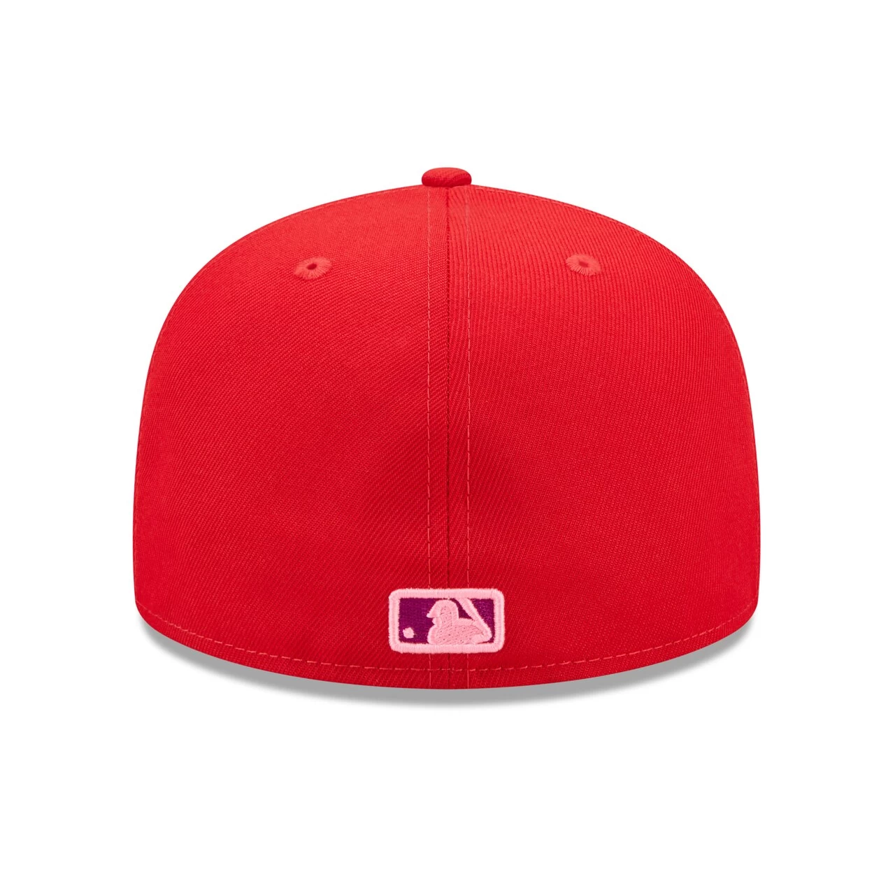 Men's Los Angeles Angels New Era Red Purple Undervisor 59FIFTY Fitted Hat - Image 4